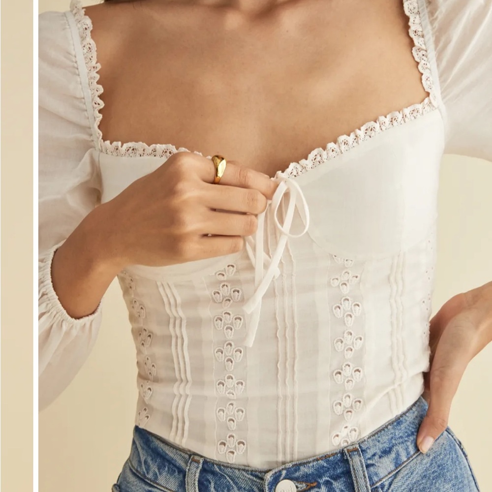 Reformation Isadora Top Size 6